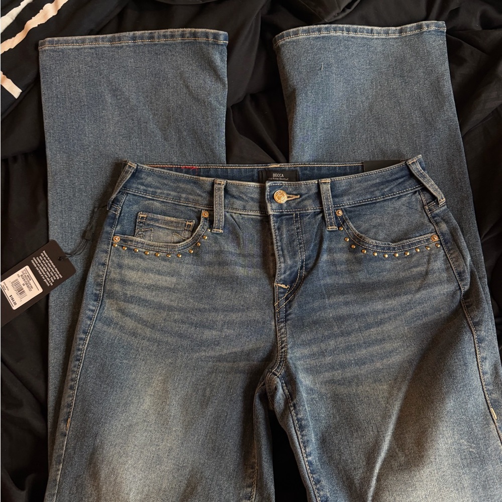 True Religion Becca Bootcut Stud Jeans